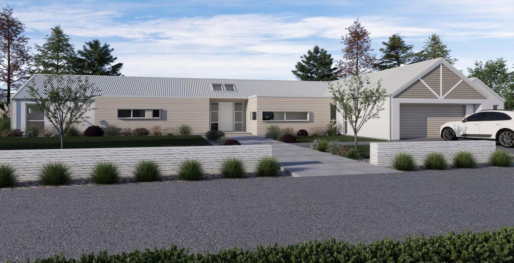 Hamptons styled wanaka 408 plan 