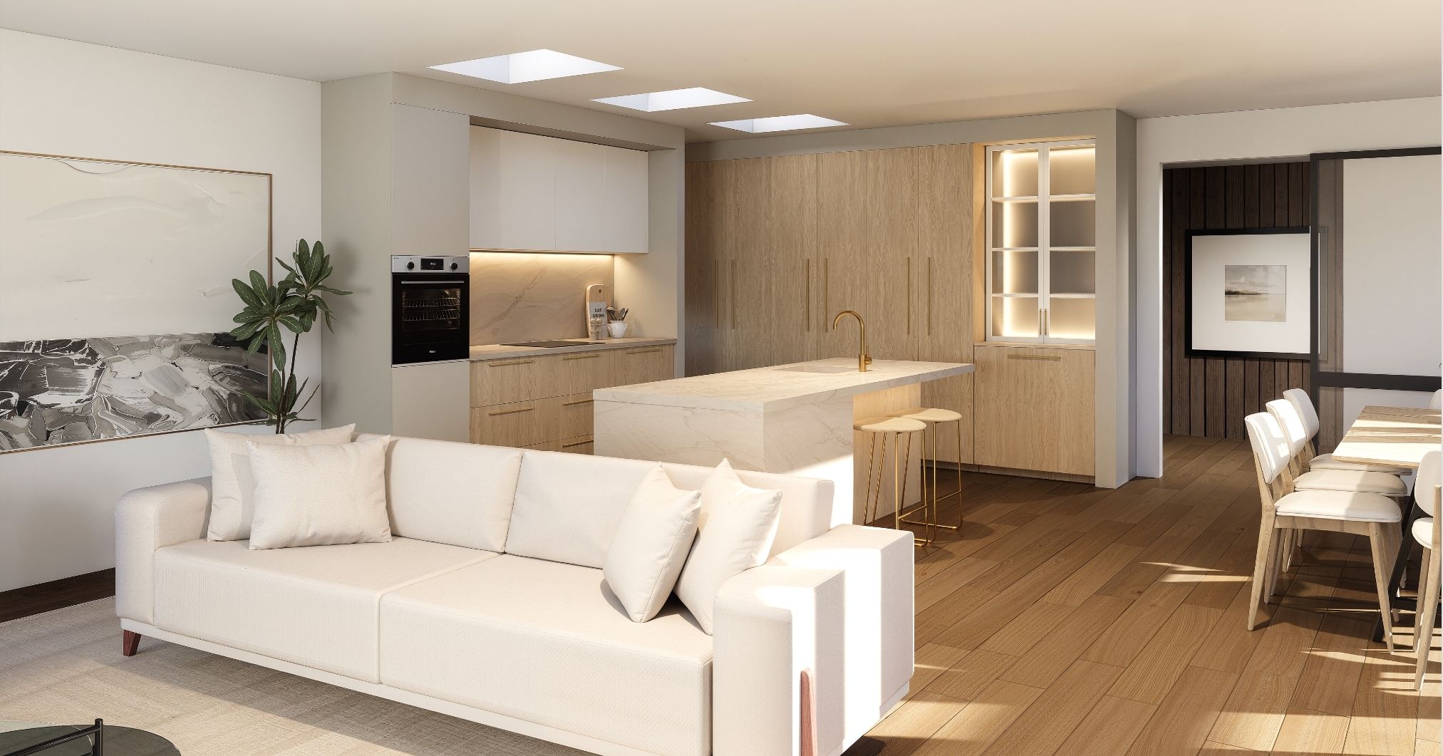 New facelift Oakbridge - popular design in chch. Modern kitchen