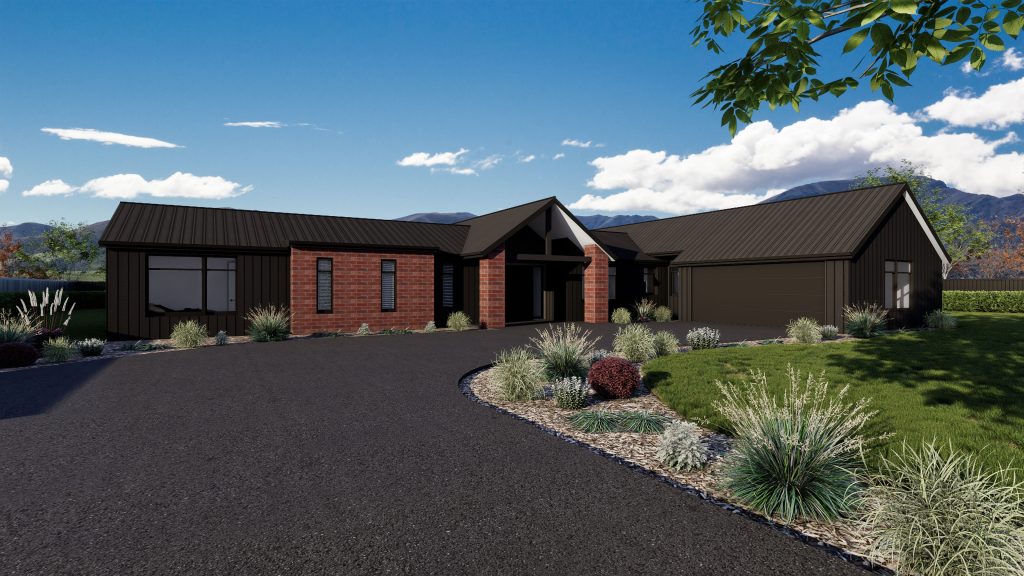 rustic gable design in Ashburton