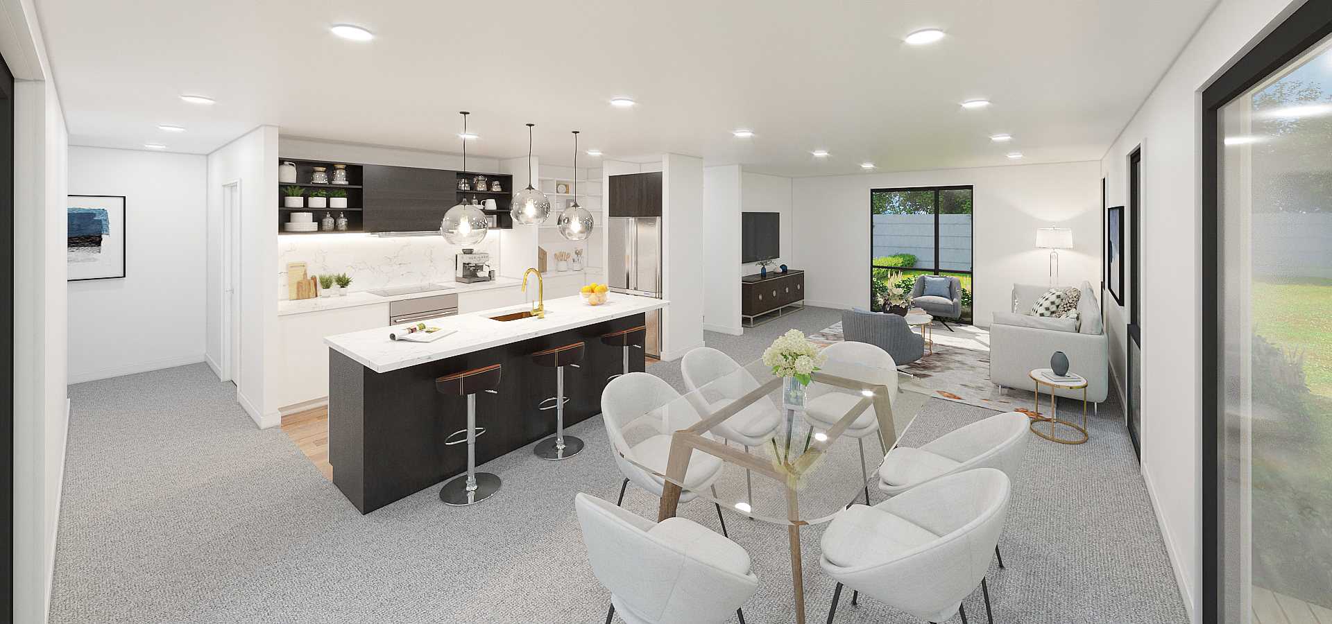 Blenheim 157 open-plan design with three bedrooms