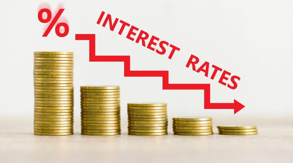 Interest rates going down